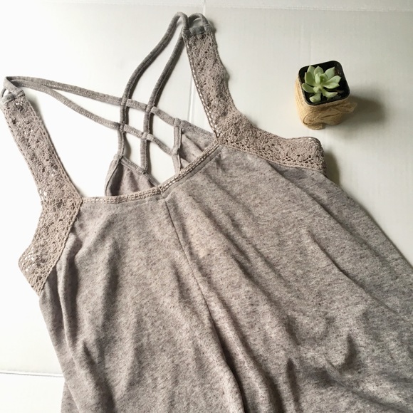 Aeropostale Tops - NEW AEROPOSTALE Grey Sleeveless Top